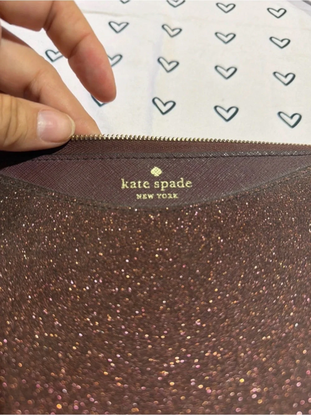 Kate Spade Burgundy crossbody bag